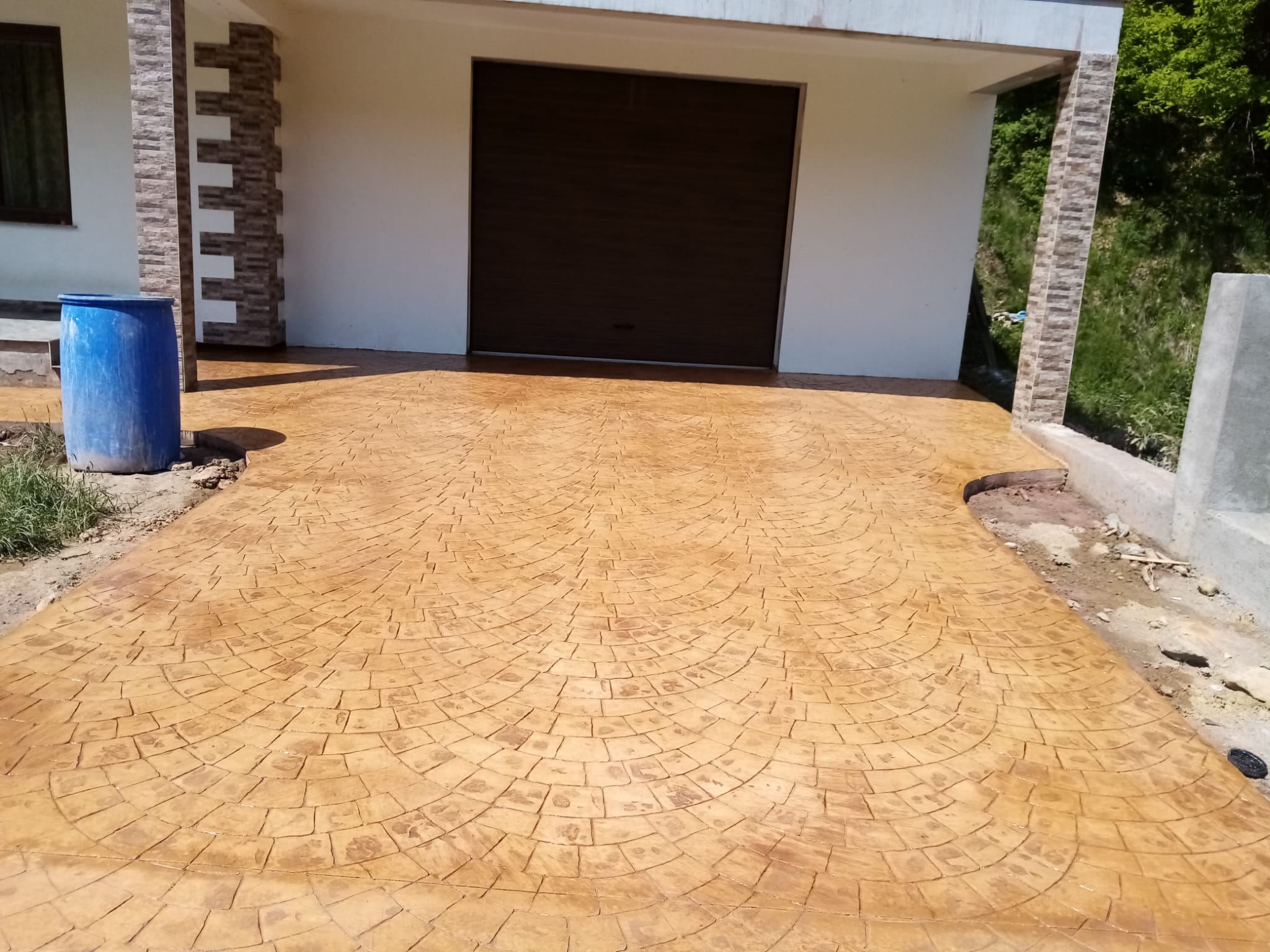 beton amprentat